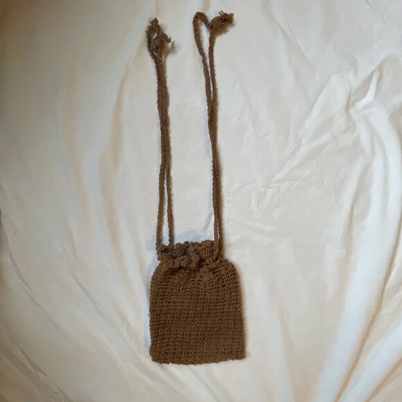 Vintage Marcus Brothers, Made in Italy woven drawstring bag shoulder straps - Picture 5 of 5